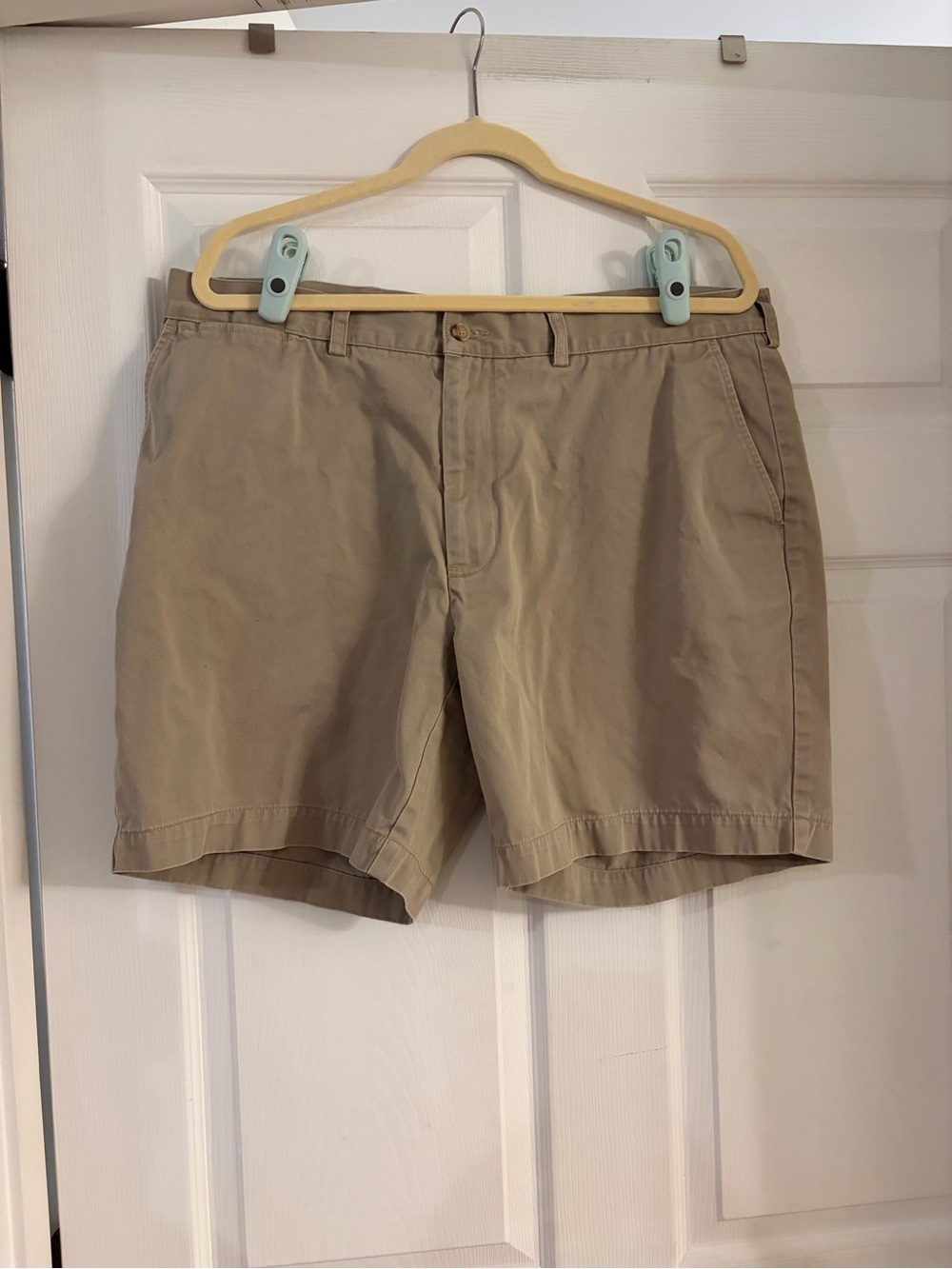 Polo Ralph Lauren Prospect Short 38 X 7 100% Cotton Chino Flat Front Khaki